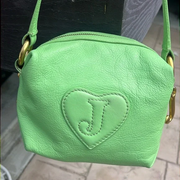 Vintage P&G Juicy Couture Leather Saddle Bag - Picture 3 of 17